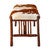 Yellowstone Gallatin Valley Cowhide Bench