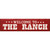 Red Ranch Welcome Wood Sign
