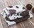 White Cowhide Sheet Set - King