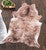 Small Faux Cowhide Medium Brindle Rug