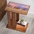 Galloping Mustangs Side Table