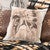 Native Chief Burlap Accent Pillow