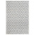 Gray Diamond Vines Rug - 5 x 7