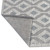 Gray Diamond Vines Rug - 5 x 7
