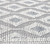 Gray Diamond Vines Rug - 5 x 7
