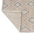 Gray Sand Diamonds Rug - 8 x 11