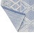 Blue Interlaced Diamonds Rug - 9 x 13 - OUT OF STOCK UNTIL 08/01/2025
