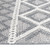 Gray Dancing Diamonds Rug - 9 x 13