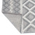 Gray Dancing Diamonds Rug - 9 x 13