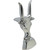 Pewter Bull Boot Jack - OVERSTOCK