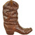 Dodge City Boot Planter - Brown