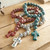 Southwest 25 Inch Rosary Beads - White