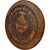 Wooden Texas State Seal - Black Wash