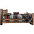 Cascade Bed with Laser Engraved Bronc Design - Full