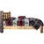 Cascade Platform Bed with Laser Engraved Bronc Design - Cal. King
