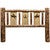 Cascade Headboard with Laser Engraved Bronc Design - Full