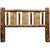 Cascade Headboard with Laser Engraved Wolf Design - Full