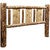 Cascade Headboard with Laser Engraved Wolf Design - Cal. King