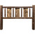 Denver Headboard with Engraved Wolves