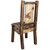 Denver Side Chair with Engraved Wolf