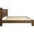 Denver Platform Bed - Full - Stained & Lacquered