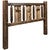 Denver Headboard with Engraved Broncos - Twin