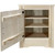 Denver Cabinet with Engraved Bronc - Left Hinged - Lacquered