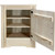 Denver Cabinet with Engraved Bronc - Right Hinged - Lacquered