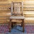 Denver Side Chair with Buckskin Seat - Stained & Lacquered