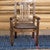 Denver Captain's Chair with Saddle Seat - Stained & Lacquered