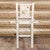 Denver Counter Height Barstool with Engraved Wolf Back - Lacquered