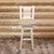 Denver Swivel Barstool with Back & Buckskin Seat - Lacquered