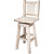 Denver Counter Height Swivel Barstool with Back - Lacquered