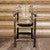 Denver Counter Height Captain's Barstool - Stained & Lacquered