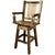 Denver Swivel Captain's Barstool - Stained & Lacquered