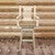 Denver Counter Swivel Captain's Barstool with Buckskin Seat - Lacquered