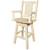 Denver Counter Swivel Captain's Barstool - Lacquered
