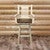 Denver Swivel Captain's Barstool with Saddle Seat - Lacquered