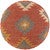 Angel Fire Hand Woven Jute & Wool Stool