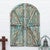 Turquoise Barn Door Wall Art