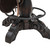 Canyon Ranch Tooled Leather Saddle Barstool - Burnt Brown
