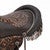 Canyon Ranch Tooled Leather Saddle Barstool - Burnt Brown