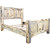 Lima Live Edge Bed with Clear Lacquer - Full