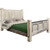 Lima Sawn Bed with Iron & Clear Lacquer - Full
