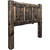 Lima Live Edge Headboard with Jacobean Stain - King