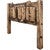 Lima Live Edge Headboard with Provincial Stain - Full
