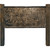 Lima Sawn Headboard with Iron & Jacobean Stain - Full