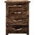 Lima Live Edge 4 Drawer Chest - Provincial Stain