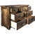 Lima Sawn 7 Drawer Dresser with Iron & Provincial Stain