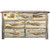 Lima Live Edge 7 Drawer Dresser - Clear Lacquer